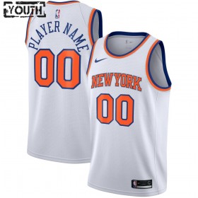 Dres New York Knicks Prilagođeni 2020-21 Nike Association Edition Swingman - Dječji